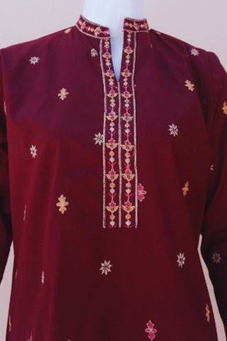 Picture of Damask - Sajni 2 PC Embroidered Pret Collection - Bahaar - Available at Raja Sahib