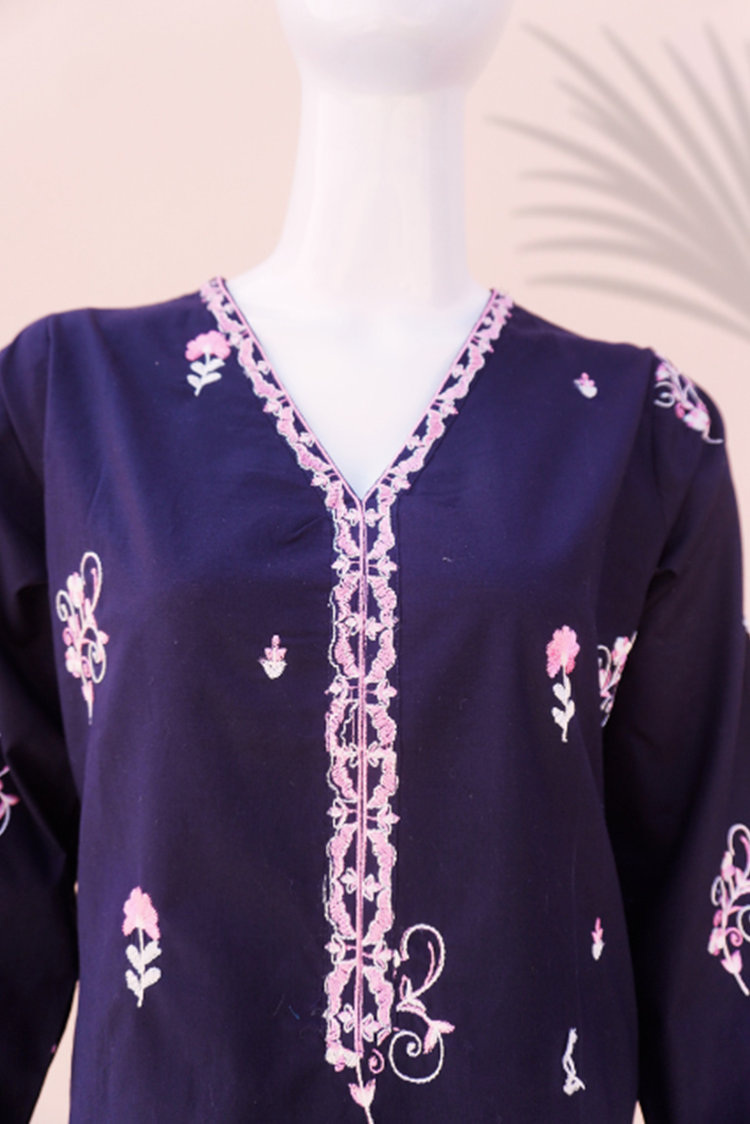 Picture of Damask - Sajni 2 PC Embroidered Pret Collection - Khaas - Available at Raja Sahib