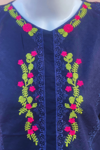 Picture of Damask - Sajni 2 PC Embroidered Pret Collection - Sehar - Available at Raja Sahib