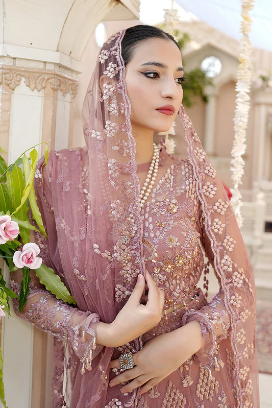 Picture of Ricamo - Dhanak 4 PC Unstitched Festive Collection - Sharjeena - Available at Raja Sahib