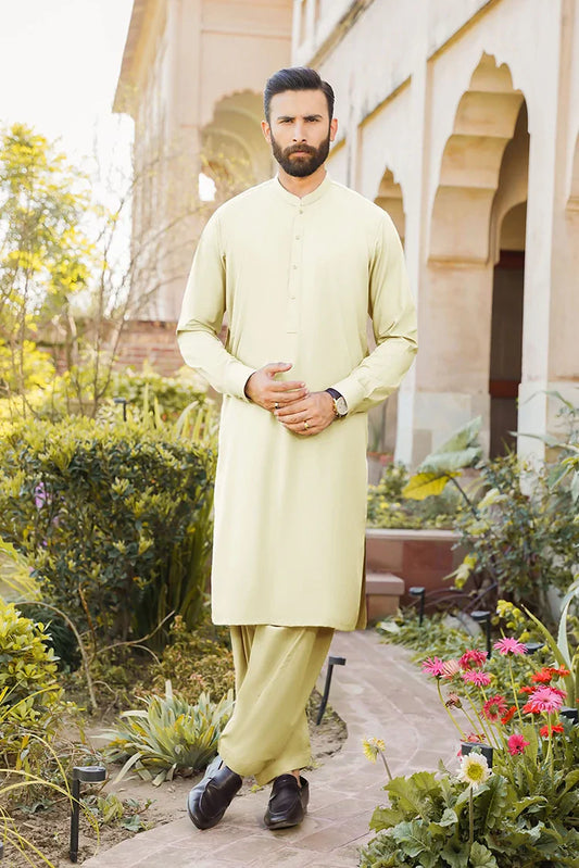 Picture of Divinely Crafted - Misaal '25 - Creamy White - Available at Raja Sahib