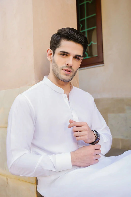 Picture of Divinely Crafted - Misaal '25 - Vanilla White - Available at Raja Sahib