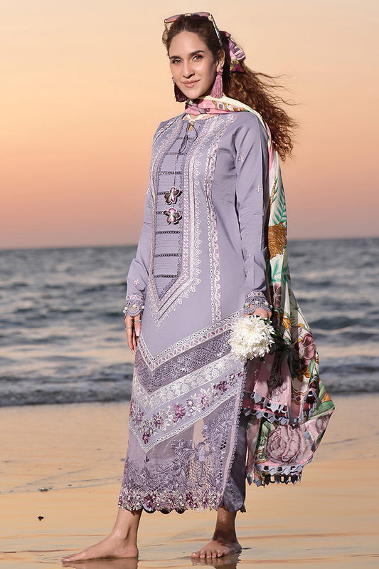 Picture of Izel Apparel - Saahil Signature Lawn Collection - Vanya - Available at Raja Sahib