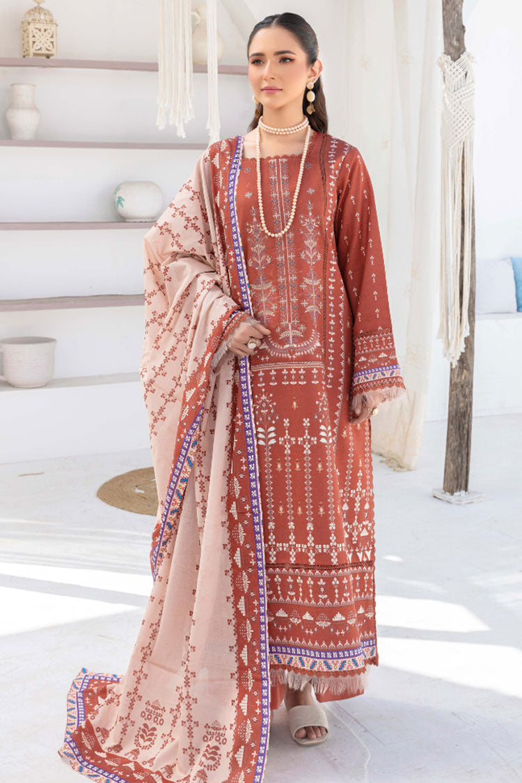 Picture of Humdum - Saira Bano Embroidered Lawn Collection  - D03 - Available at Raja Sahib