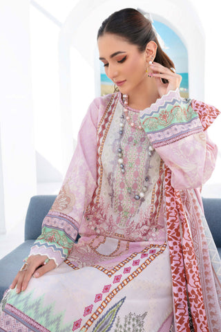 Saira Bano Embroidered Lawn Collection  - D08