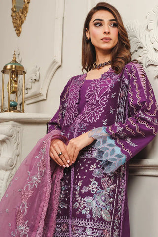 Picture of Kleren - Surkhru Embroidered Lawn Collection - S-25 - Available at Raja Sahib