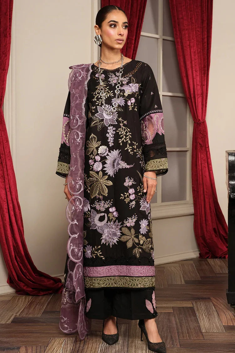 Picture of Kleren - Surkhru Embroidered Lawn Collection - S-26 - Available at Raja Sahib