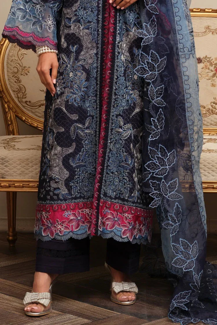 Picture of Kleren - Surkhru Embroidered Lawn Collection - S-27 - Available at Raja Sahib