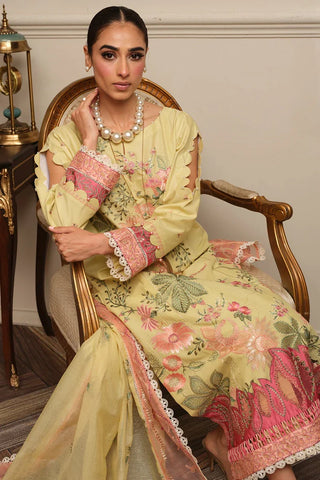 Picture of Kleren - Surkhru Embroidered Lawn Collection - S-28 - Available at Raja Sahib