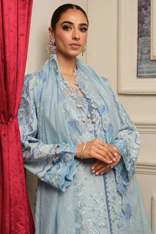 Picture of Kleren - Surkhru Embroidered Lawn Collection - S-29 - Available at Raja Sahib