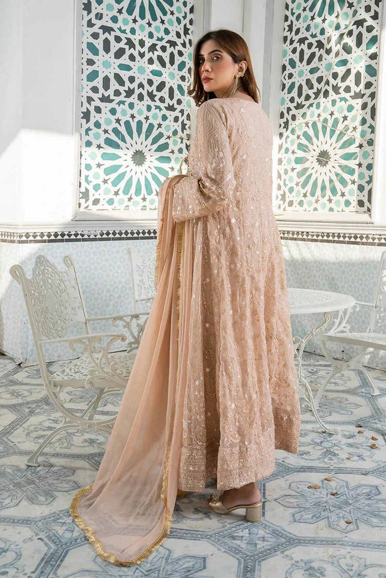 Picture of Manahils - Safiyya RTW Collection - Tea Pink-105 - Available at Raja Sahib