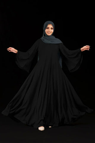 Picture of Malbus - Umbrella - Abaya - Black - Available at Raja Sahib