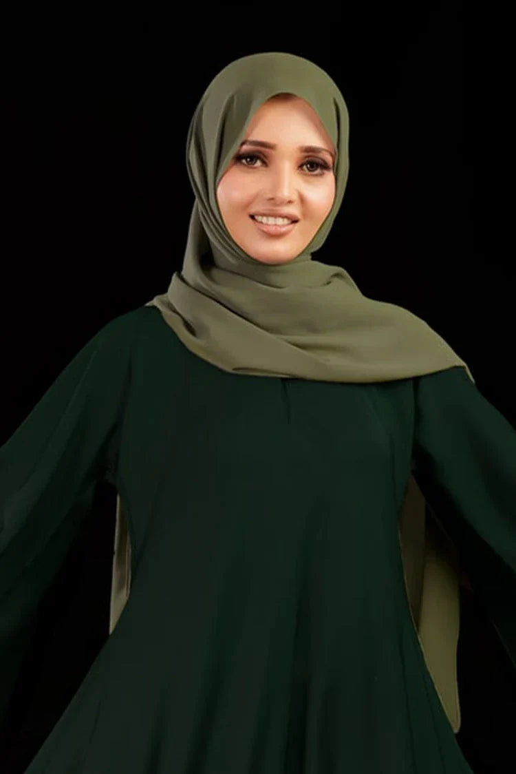 Picture of Malbus - Umbrella - Abaya - Emerald - Available at Raja Sahib