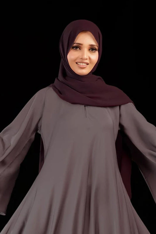 Picture of Malbus - Umbrella - Abaya - Light Mauve - Available at Raja Sahib