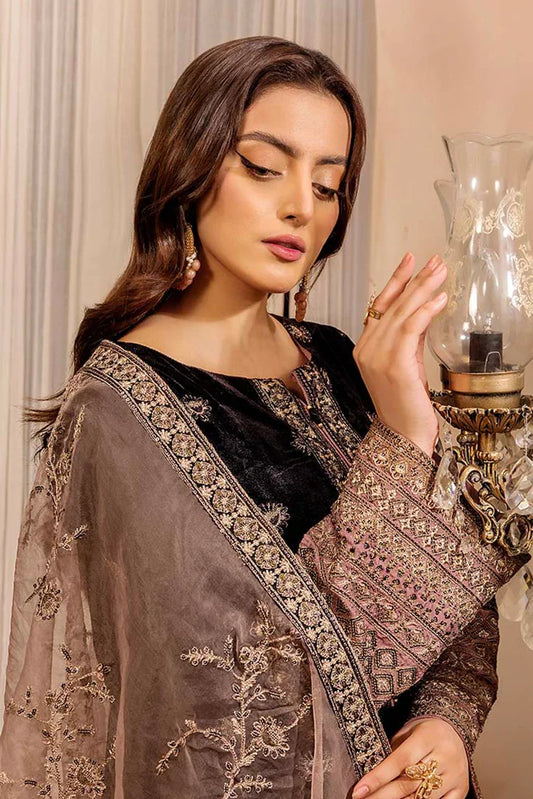 Picture of Adan's Libas - Velvet Edit Luxury Unstitched Vol 2 - 1930 - Available at Raja Sahib