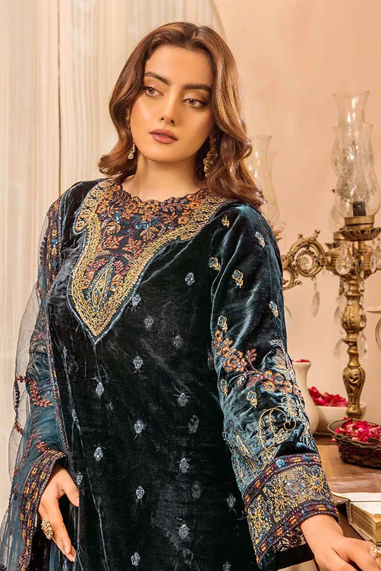 Picture of Adan's Libas - Velvet Edit Luxury Unstitched Vol 2 - 1933 - Available at Raja Sahib