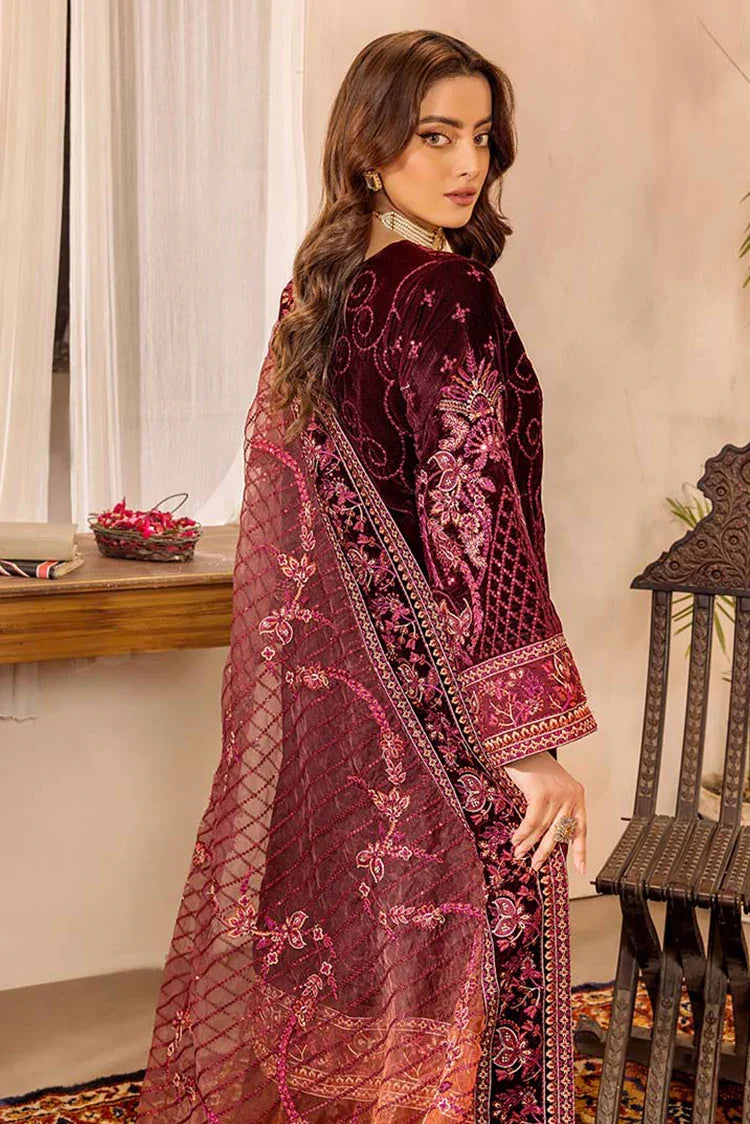 Picture of Adan's Libas - Velvet Edit Luxury Unstitched Vol 2 - 1934 - Available at Raja Sahib