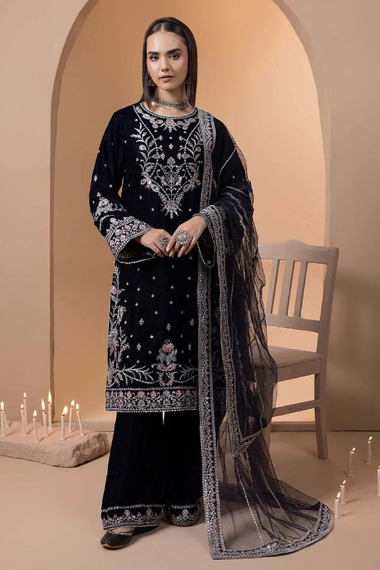 Picture of Adan's Libas - Micro Velvet Pret Collection - 1803 - Available at Raja Sahib