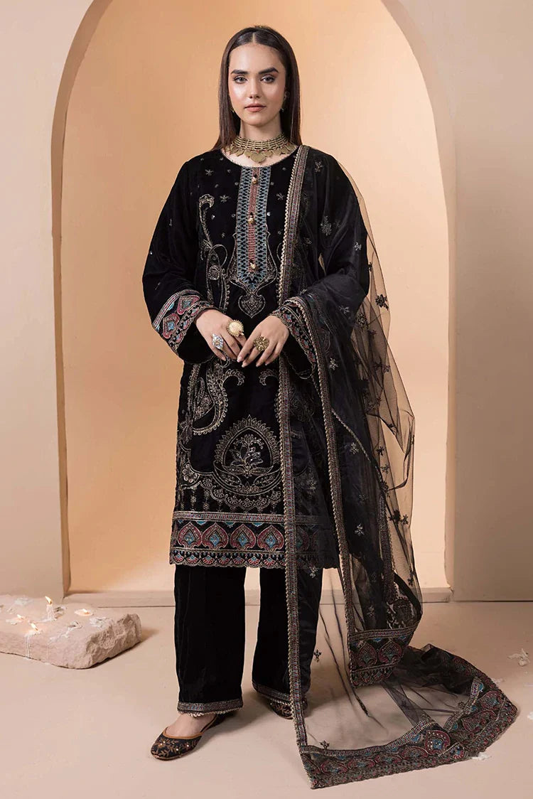 Picture of Adan's Libas - Micro Velvet Pret Collection - 1805 - Available at Raja Sahib