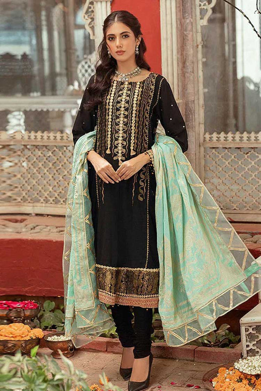 Picture of Al Zohaib Textile - SSLJS 22 09 Sunehri Shaam Luxury Formals Jacquard Series - Available at Raja Sahib