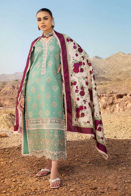 Picture of Zainab Chottani - 1A Zarra’Tunn Luxury Chikankari Collection - Available at Raja Sahib