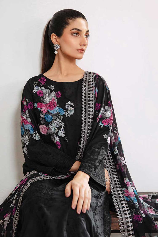 Picture of Charizma - CM 01 Monochrome Embroidered Lawn Collection Vol 1 - Available at Raja Sahib