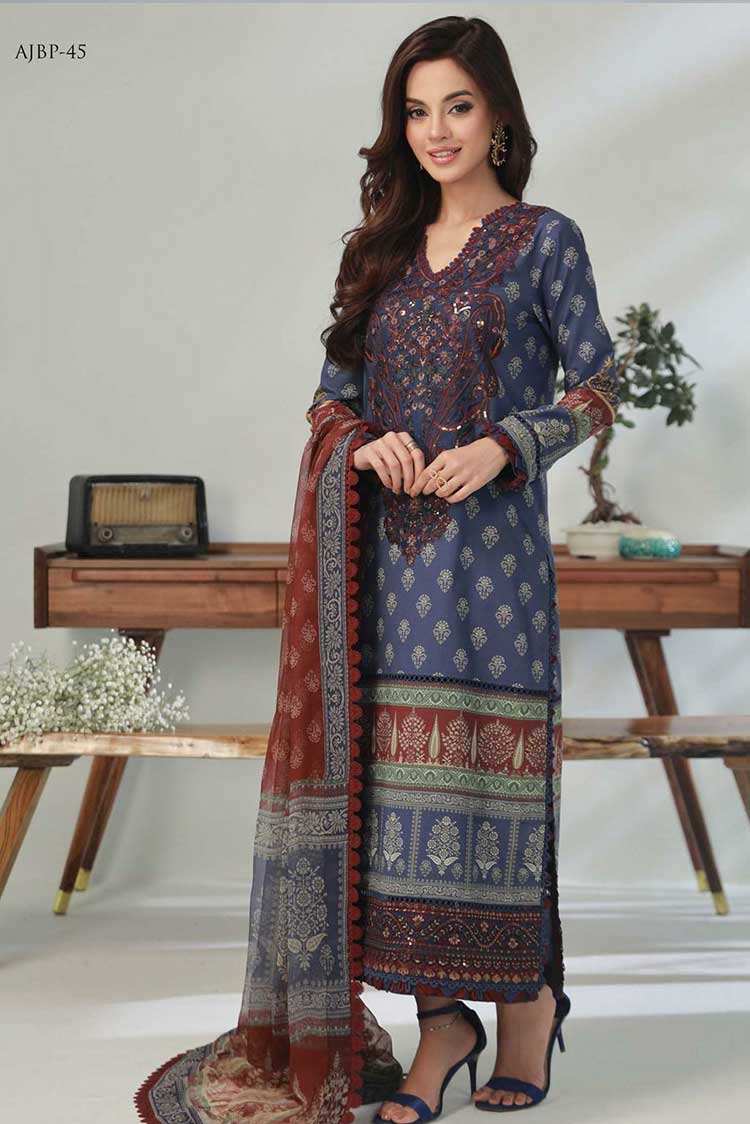 Picture of Asim Jofa - AJBP 45 Basic Prints Collection Vol 2 - Available at Raja Sahib