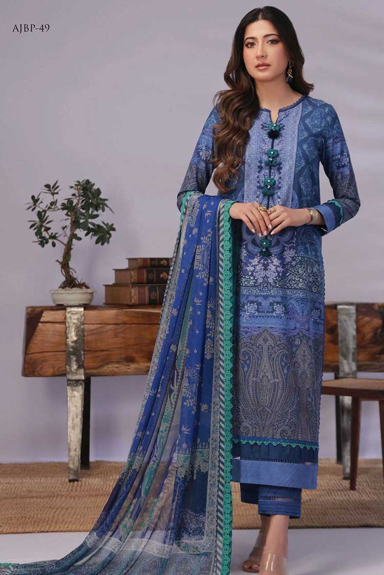 Picture of Asim Jofa - AJBP 49 (2 PC) Basic Prints Collection Vol 2 - Available at Raja Sahib