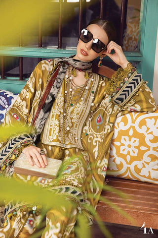 Picture of Maria B - Design 4A M Prints Fall Edit - Available at Raja Sahib