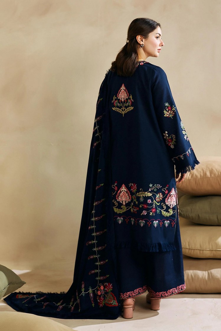 Picture of Zara Shahjahan - Design 1B Coco Winter Collection - Available at Raja Sahib