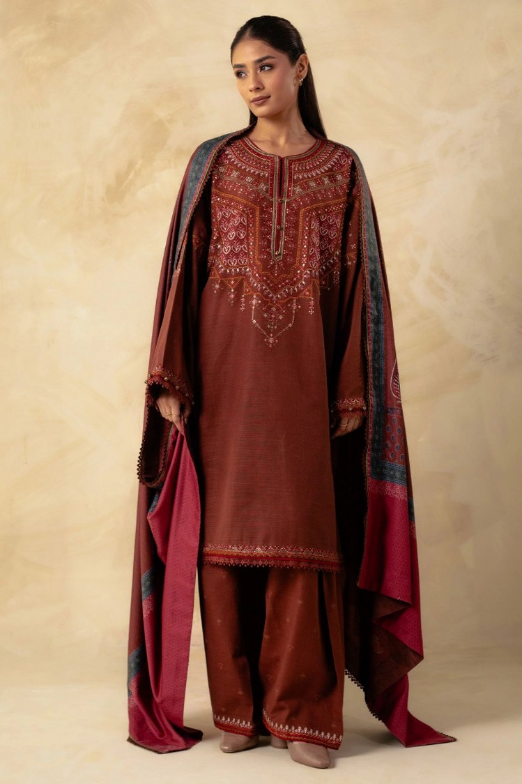 Picture of Zara Shahjahan - Design 8A Coco Winter Collection - Available at Raja Sahib