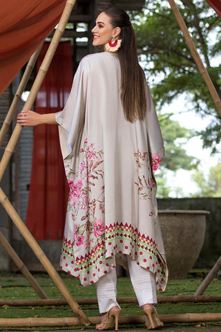 Picture of Anabelah - Pret Collection - Floral Art Kaftan - Available at Raja Sahib