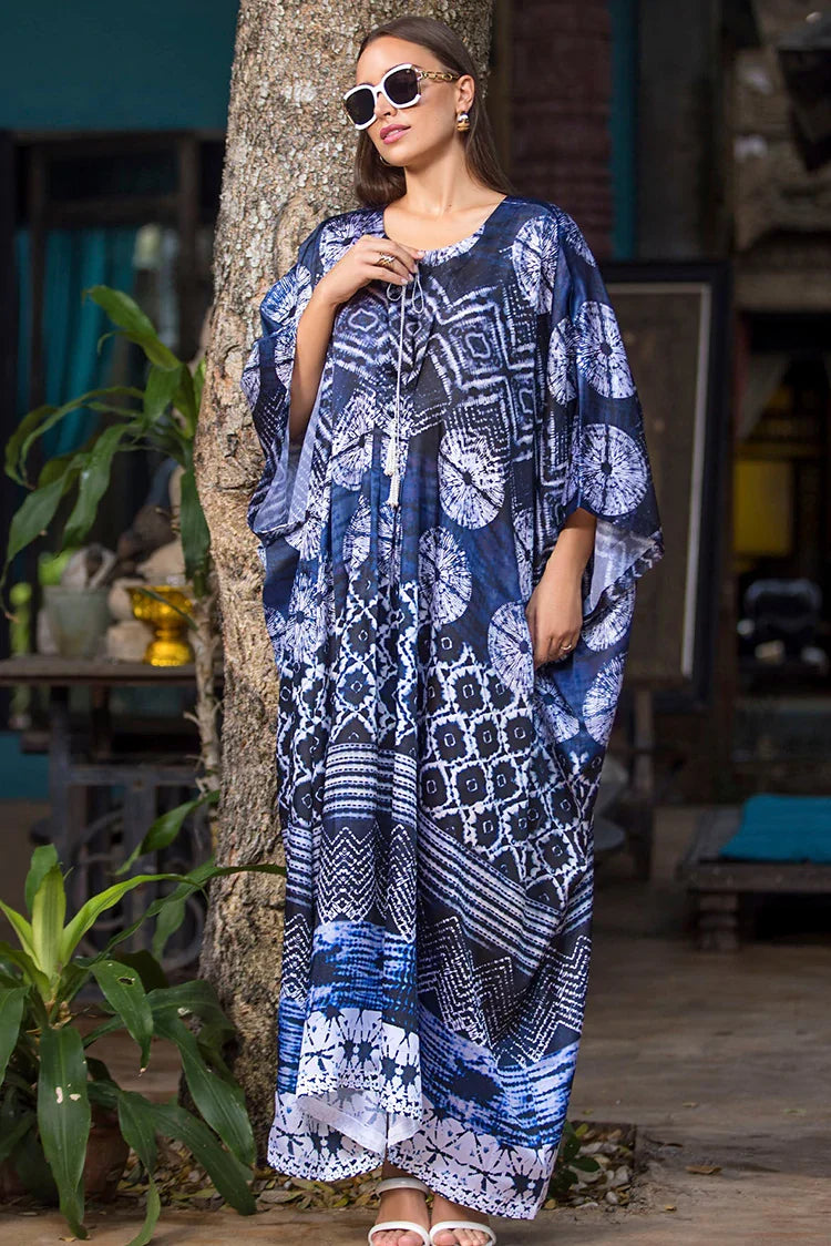 Picture of Anabelah - Pret Collection - Tie & Dye Kaftan - Available at Raja Sahib