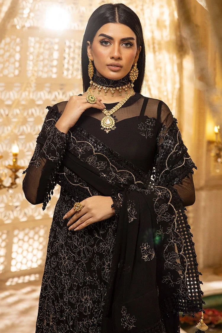 Picture of Kleren - Naqsh Unstitched Luxury Chiffon Collection - N-14 - Available at Raja Sahib