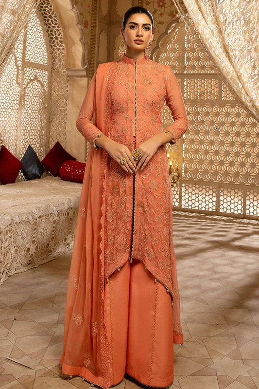 Picture of Kleren - Naqsh Unstitched Luxury Chiffon Collection - N-22 - Available at Raja Sahib