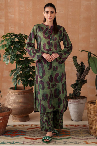 Digital Printed Textured Lawn Suit P1042A - 2 Piece