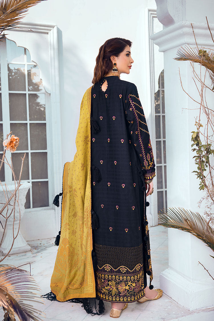 Picture of Ellena - 3-PC Musavir Embroidered Khaddar Collection - Available at Raja Sahib