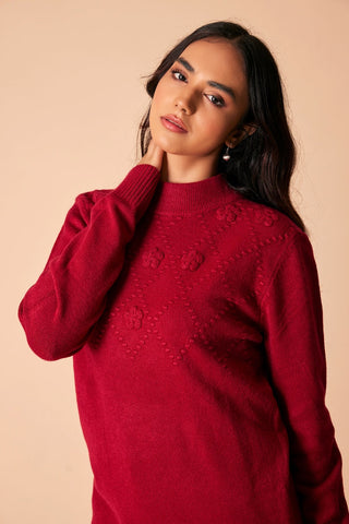 Round Neck Pullover Sweater