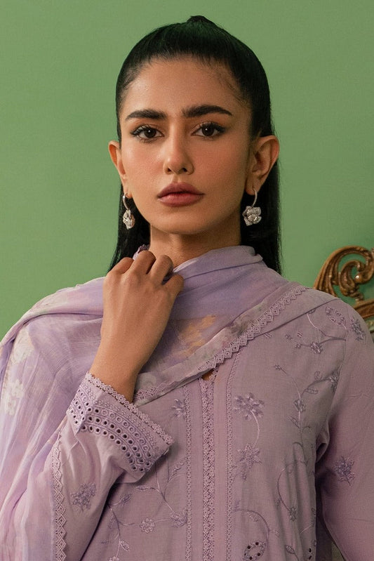 Picture of Cross Stitch - Mahiri Embroidered Lawn Collection - Lilac Haze - Available at Raja Sahib