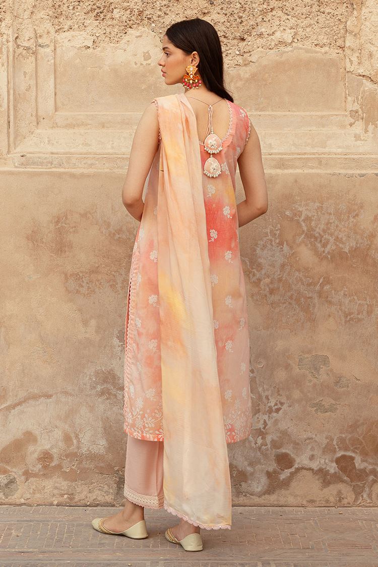 Picture of Cross Stitch - Unstitched Premium Lawn Collection - Peach Blush - Available at Raja Sahib