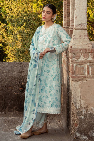 Unstitched Premium Lawn Collection - Whispering Dove