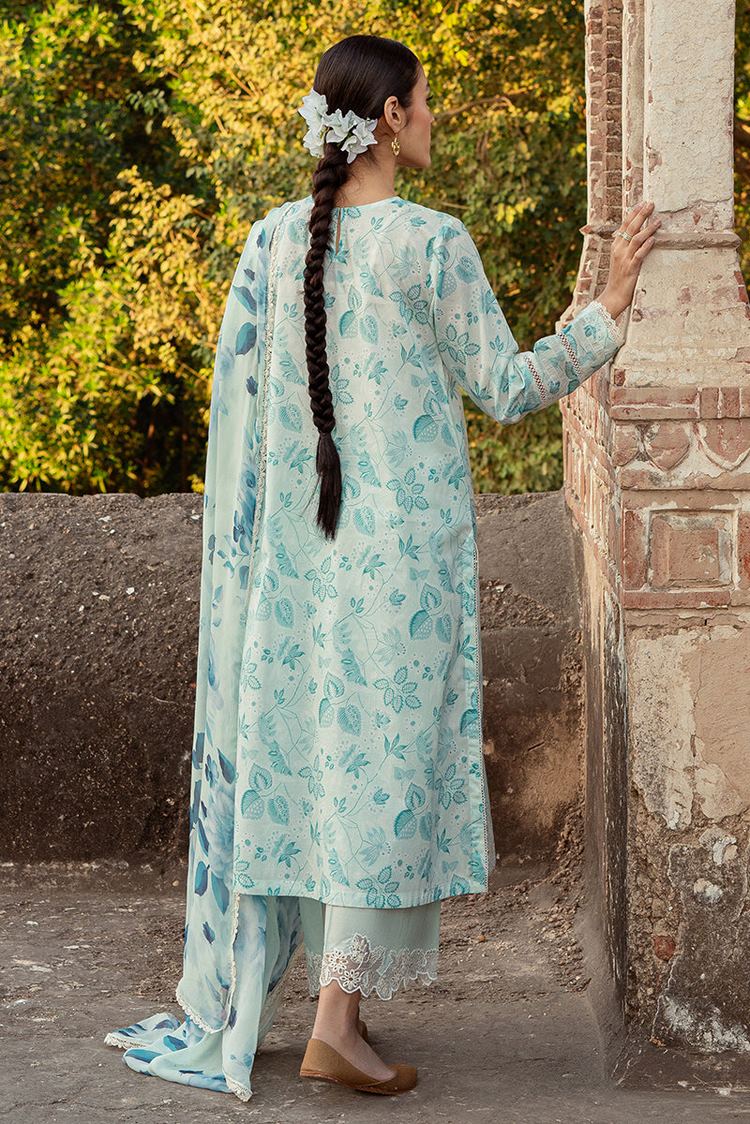 Picture of Cross Stitch - Unstitched Premium Lawn Collection - Whispering Dove - Available at Raja Sahib