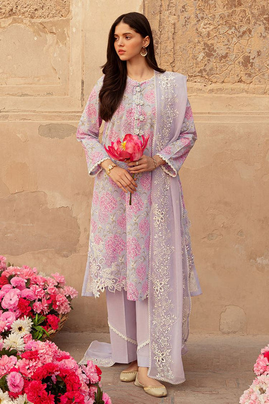 Picture of Cross Stitch - Unstitched Premium Lawn Collection - Lilac Dream - Available at Raja Sahib