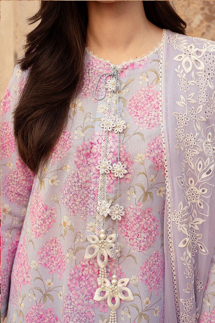 Picture of Cross Stitch - Unstitched Premium Lawn Collection - Lilac Dream - Available at Raja Sahib