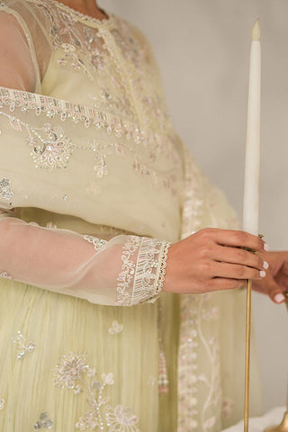 Picture of Cross Stitch - Unstitched Luxury Lawn Collection - Pearl Mist - Available at Raja Sahib