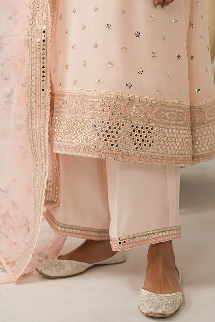 Picture of Cross Stitch - Unstitched Luxury Lawn Collection - Pink Hue - Available at Raja Sahib