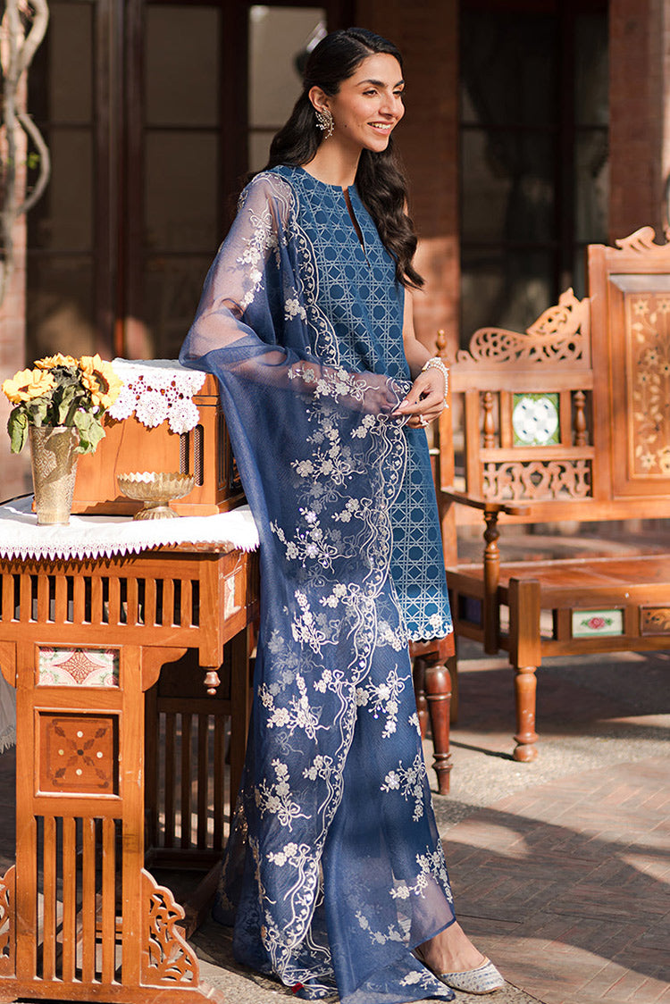 Picture of Cross Stitch - Unstitched Eid Lawn Collection - Antique Royal - Available at Raja Sahib