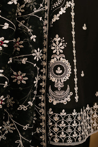 Unstitched Eid Lawn Collection - Noir Ornate