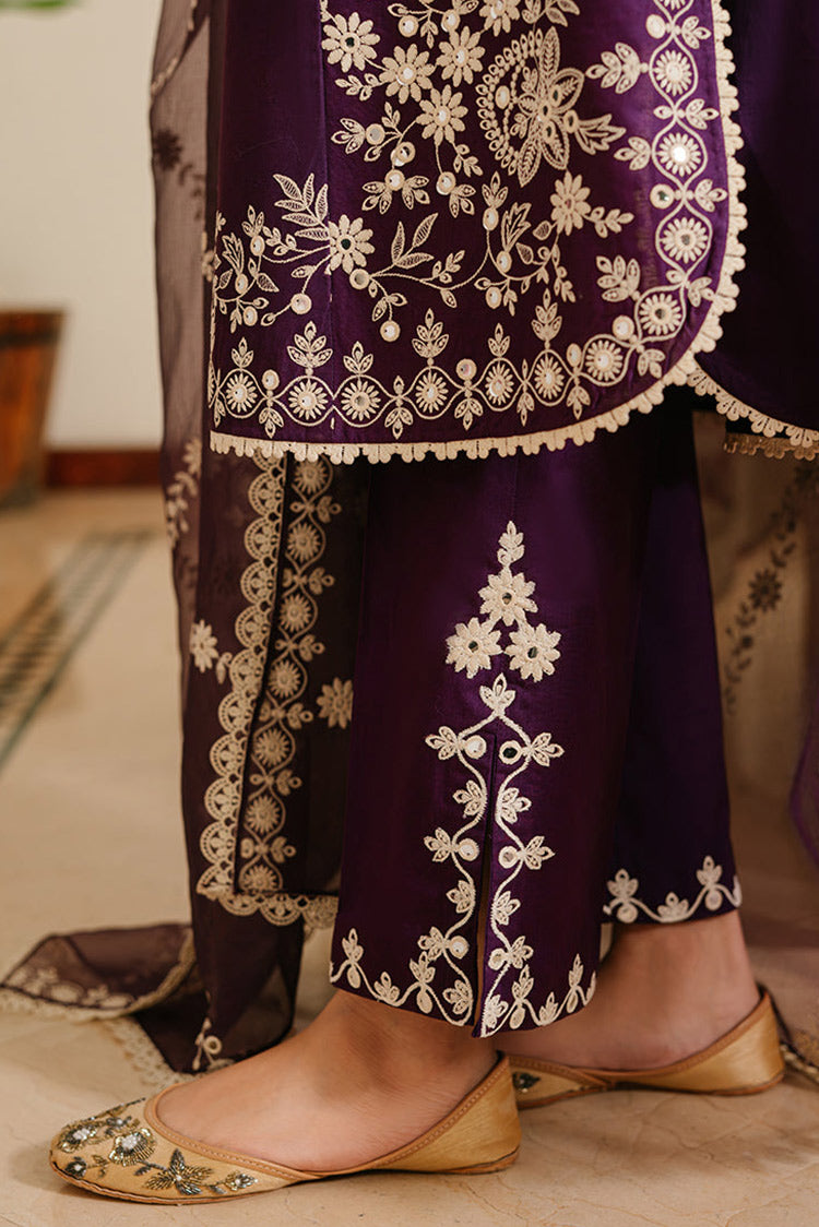 Picture of Cross Stitch - Unstitched Eid Lawn Collection - Plum Grain - Available at Raja Sahib