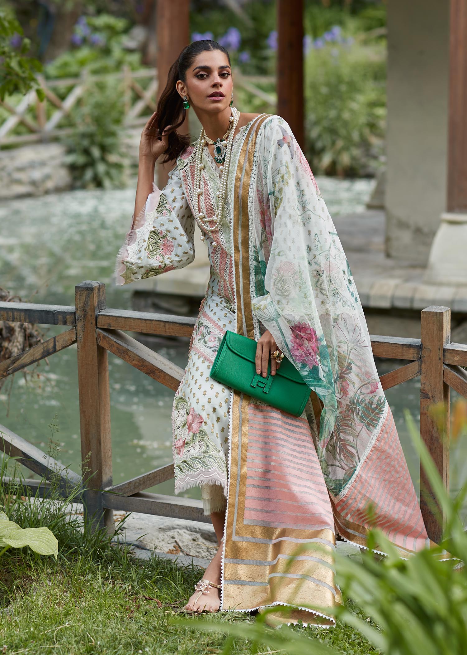 Picture of Crimson - 5A Shigar Luxury Lawn Collection - Available at Raja Sahib